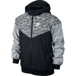 Nike Kids Jacket - Black and Gray